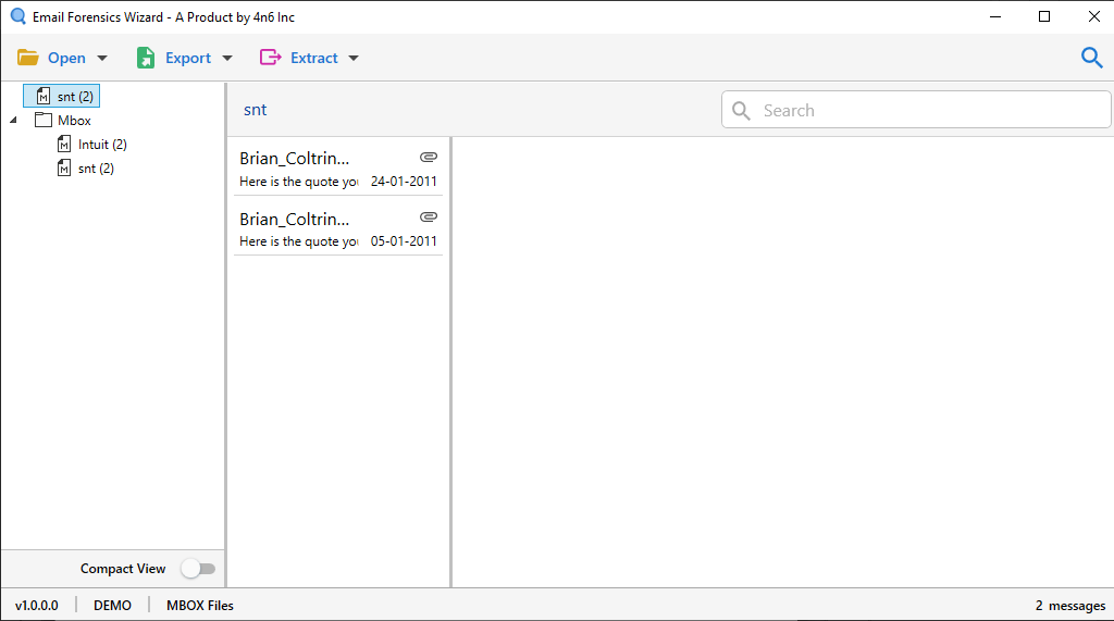 Import MBOX to Outlook 2019